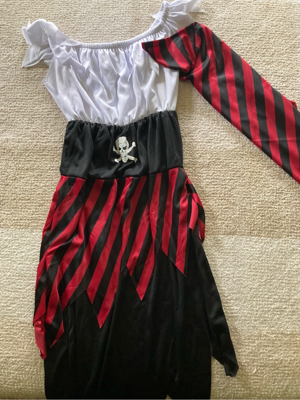 Girls Pirate Costume, Size Small